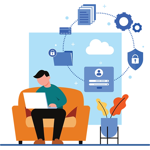 Grafické znázornění zabezpečení